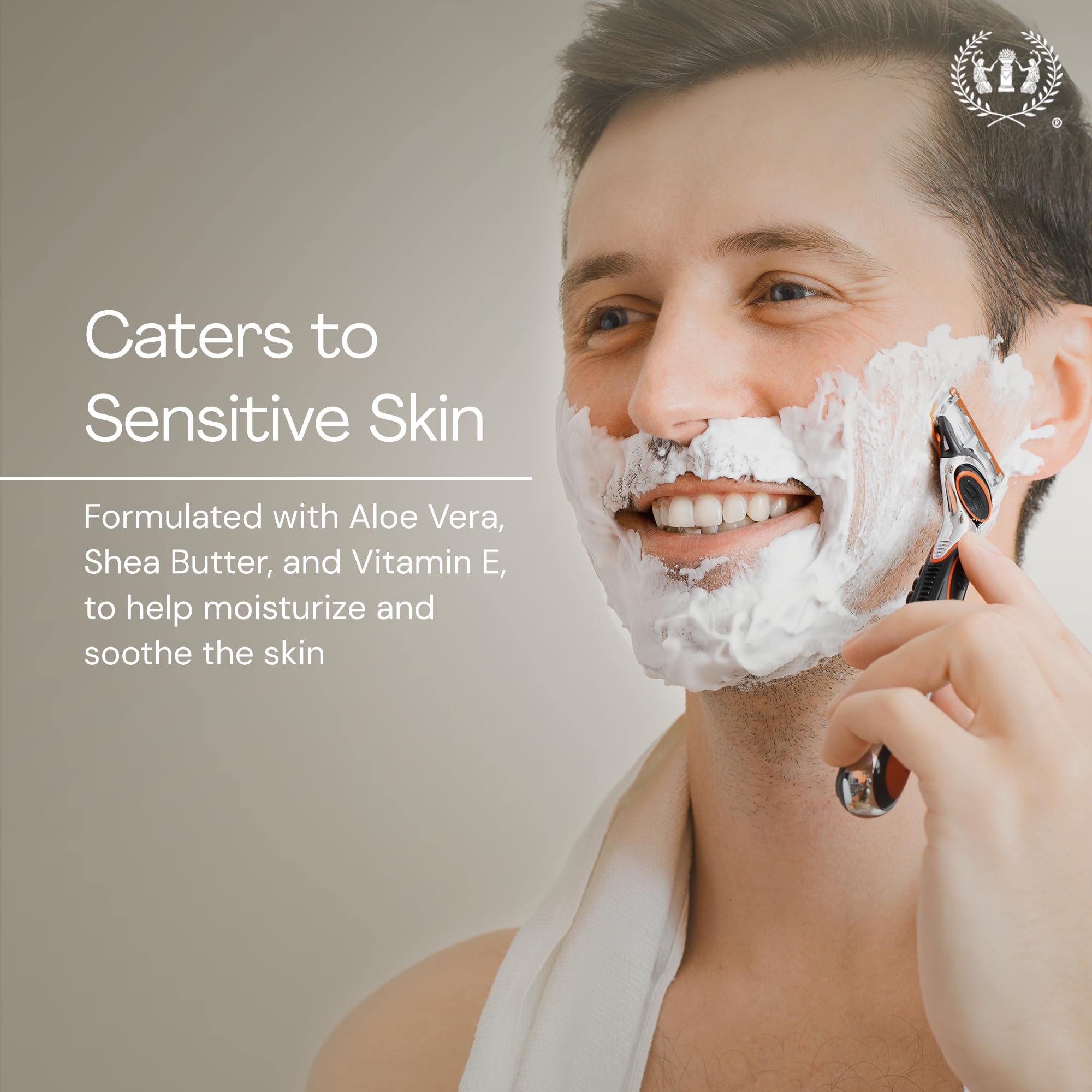 Muse Apothecary Foaming Shave Ritual – Natural Shaving Cream for Sensitive Skin