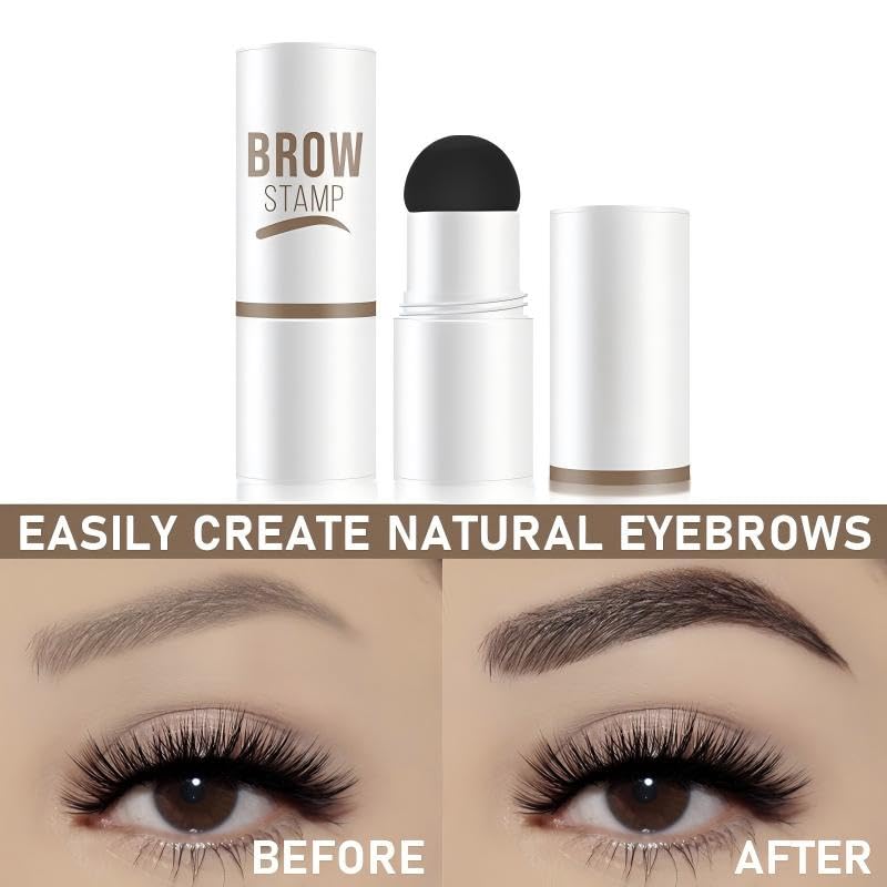 MVC Eyebrow Stencils & Stamp Kit – 10-Piece Brow Kit (Medium Brown)