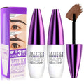 MVC 2 Pack Tattoo Eyebrow Gel – Easy Peel Off Tint, Waterproof & Sweatproof, Light Brown