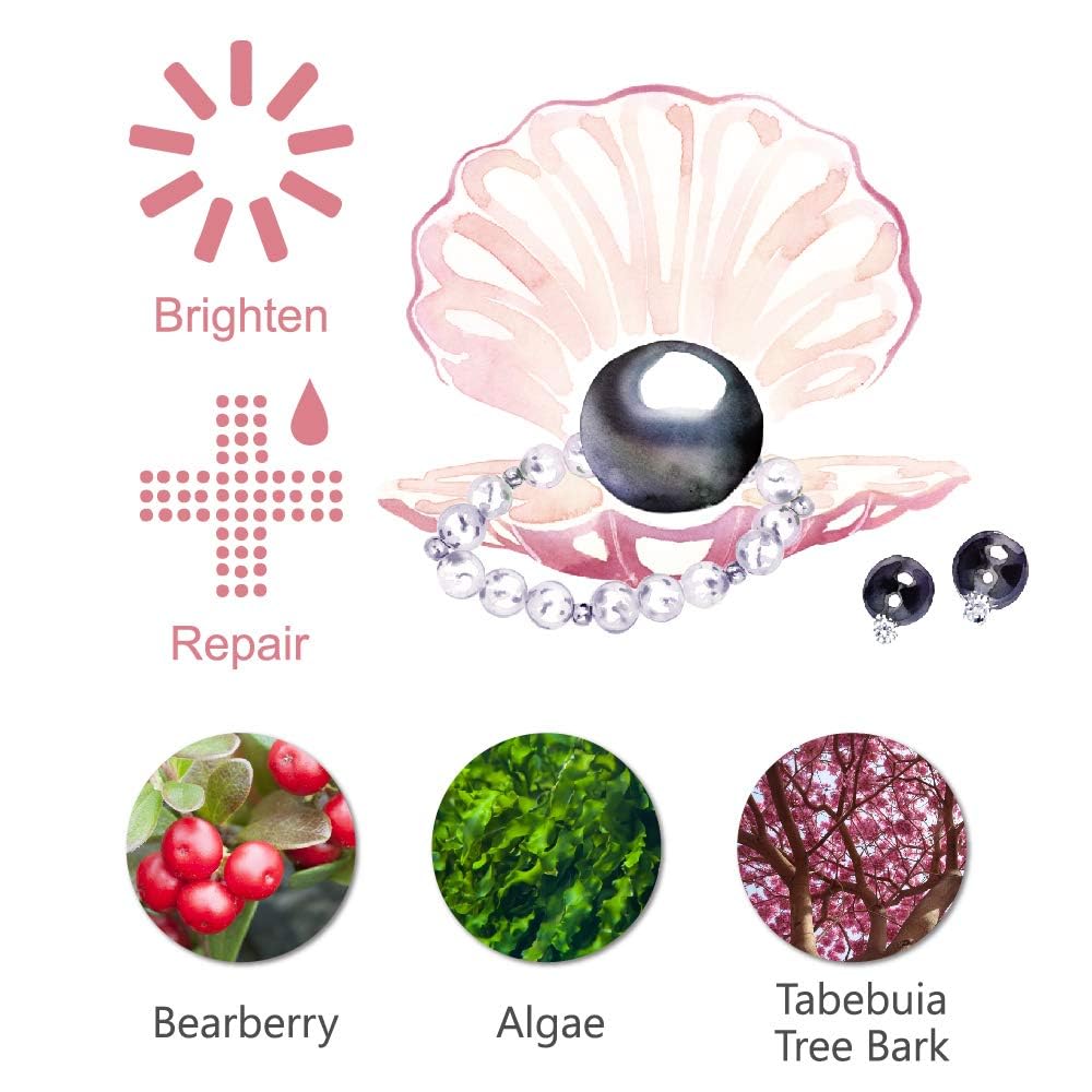 My Beauty Diary Black Pearl Brightening Facial Mask (8 Sheets) – New English Version