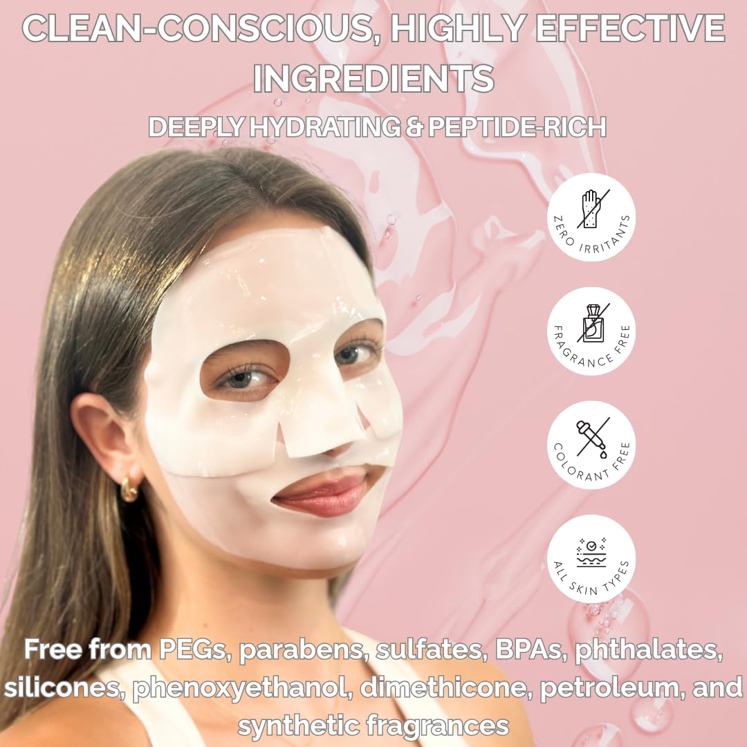My Flexy Bio Collagen Overnight Mask – Peptides, Hyaluronic Acid & Antioxidants (4 Pack)