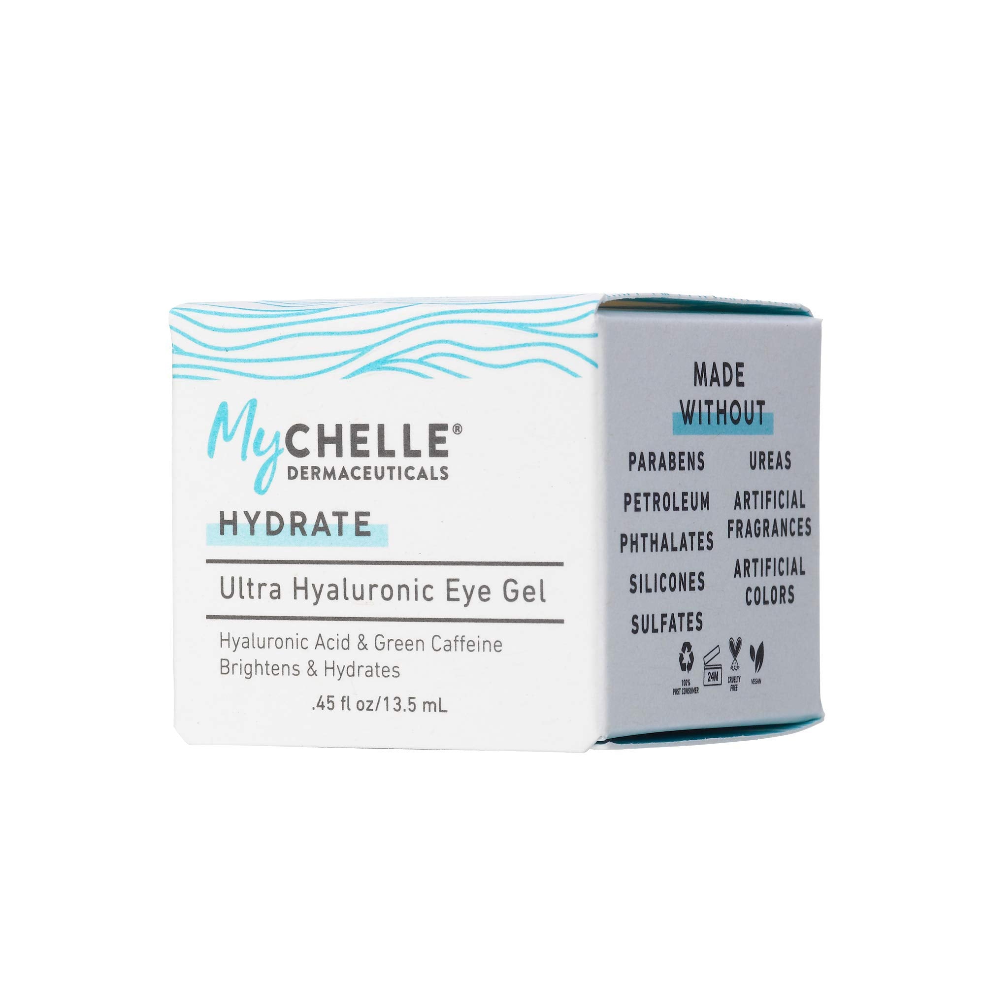 MyChelle Ultra Hyaluronic Eye Gel – Vegan Hydration for Delicate Eye Area
