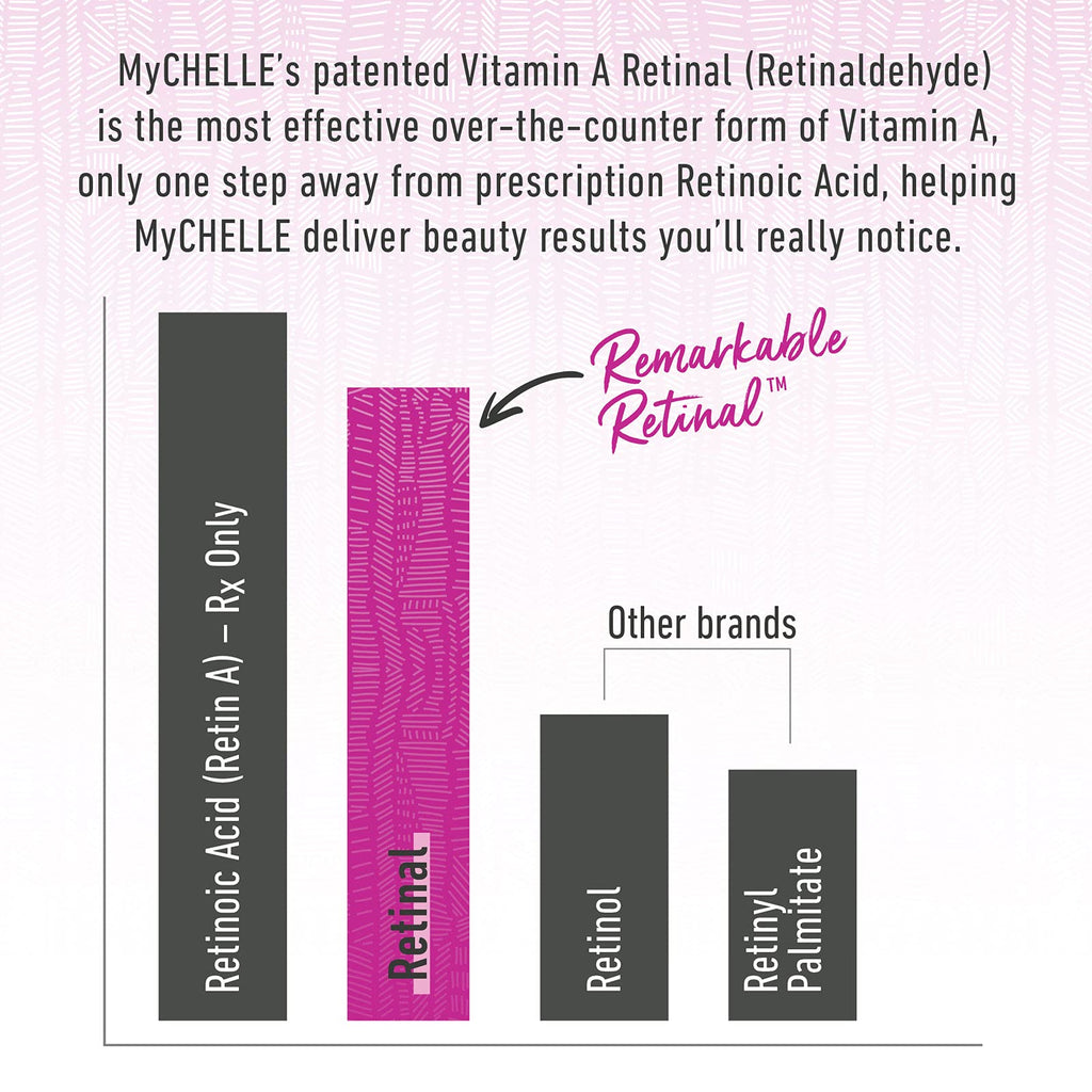 MyCHELLE Dermaceuticals Remarkable Retinal Facial Cleanser – Vitamin A Retinaldehyde, Orange Plant Stem Cells, 4.2 oz