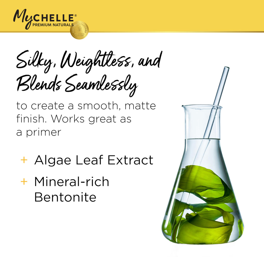 MyChelle Dermaceuticals Sun Shield Liquid SPF 30 Light/Medium – Tinted Mineral Sunscreen, Primer, and Matte Finish