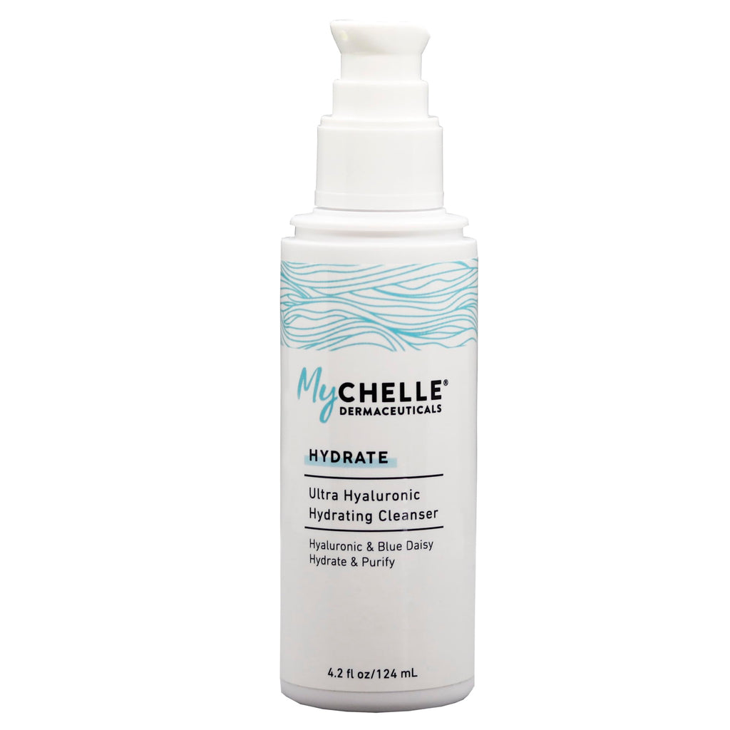 MyCHELLE Ultra Hyaluronic Hydrating Cleanser – Gentle Daily Cleanser 4.2 oz