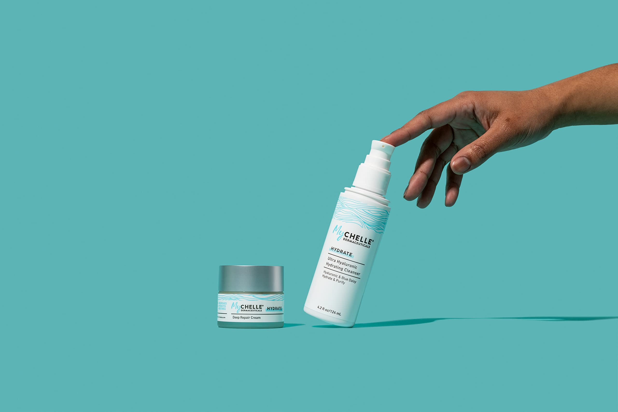 MyCHELLE Ultra Hyaluronic Hydrating Cleanser – Gentle Daily Cleanser 4.2 oz