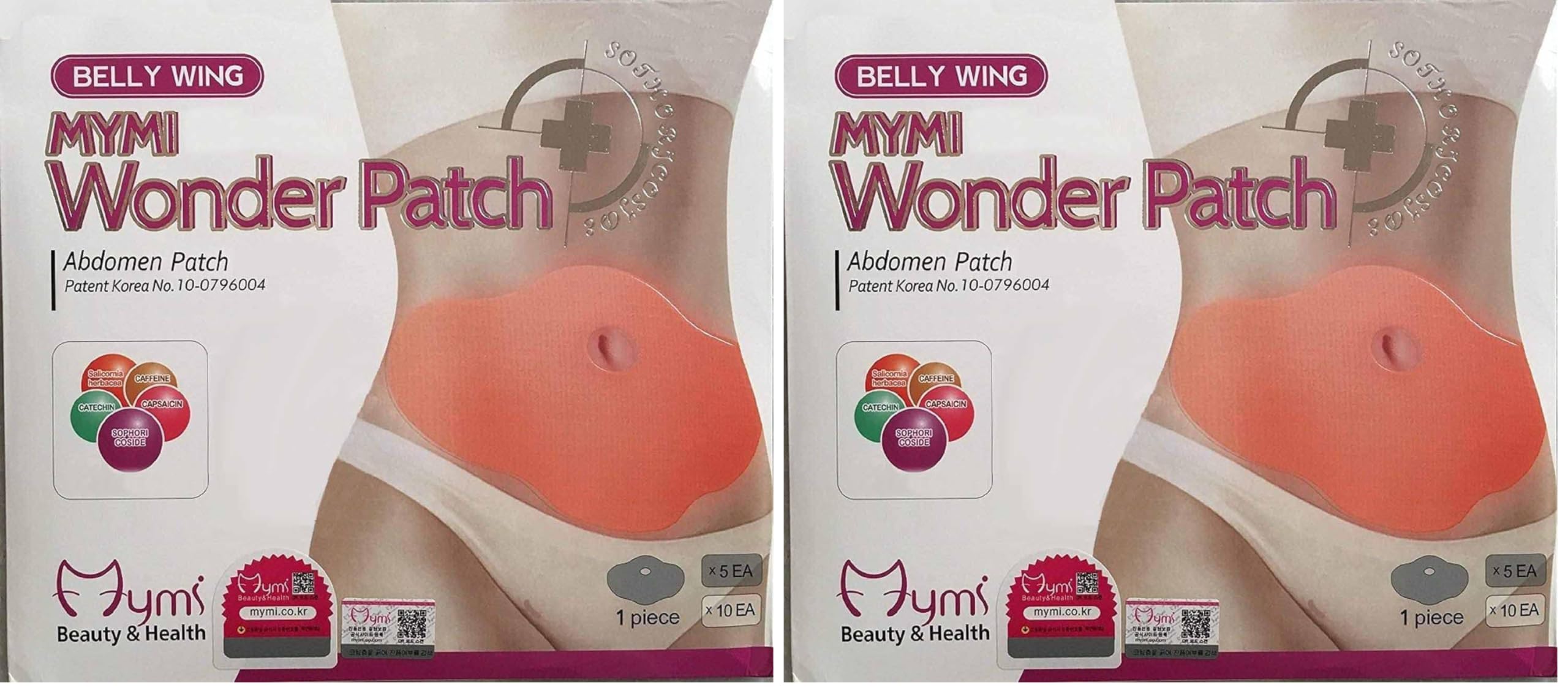 Mymi Wonder Body Applicator Wrap – Toning, Contouring & Firming (10 Pieces, Pack of 2)
