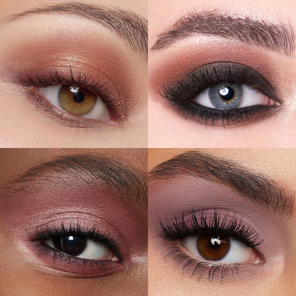 MYSTER ROSEY Neutral Eyeshadow Palette – Matte Nude 9 Shades, Vegan & Cruelty-Free, Includes Mirror