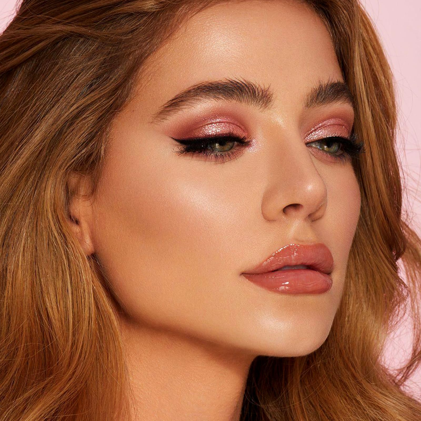 MYSTER ROSEY Neutral Eyeshadow Palette – Matte Nude 9 Shades, Vegan & Cruelty-Free, Includes Mirror