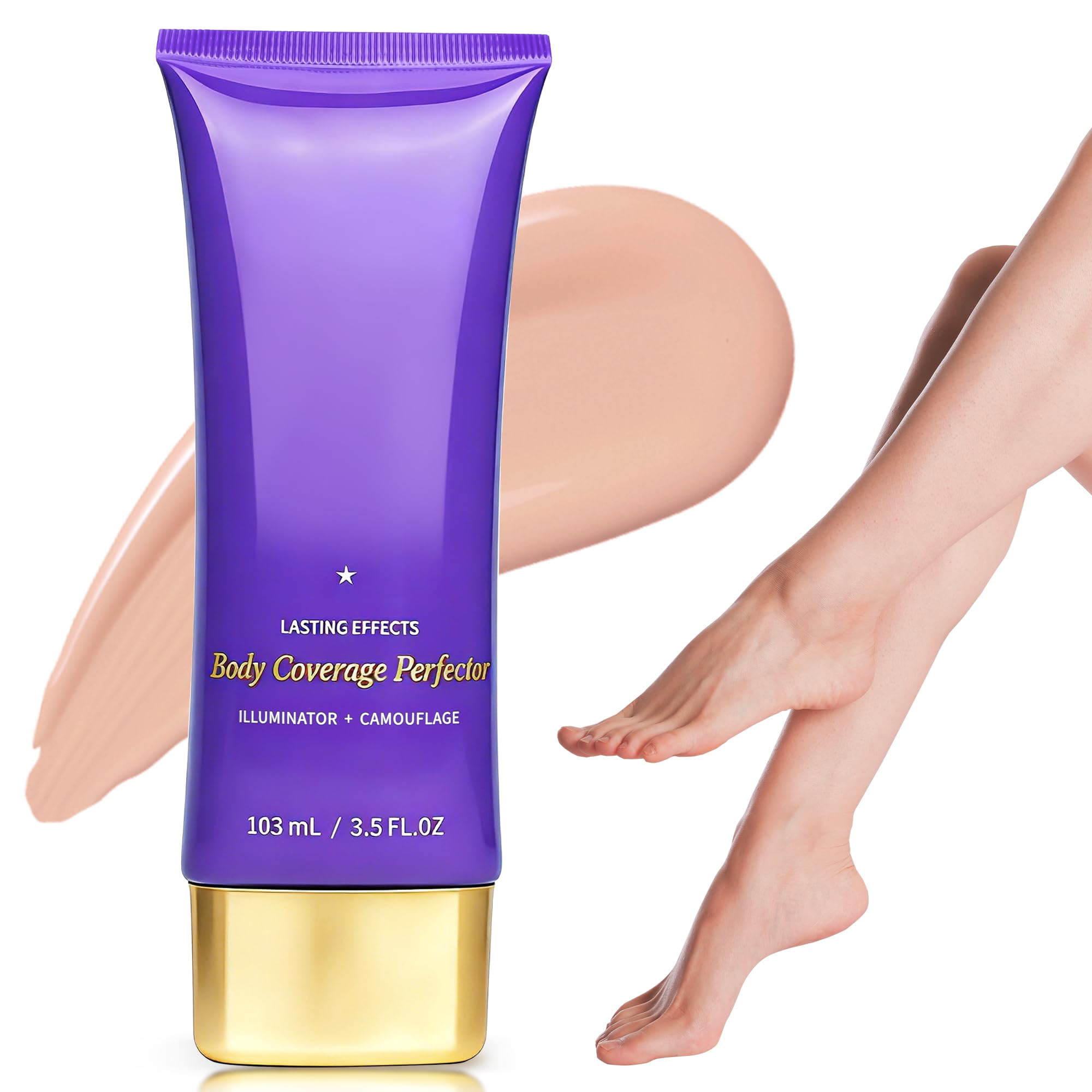 MyTend Body Coverage Perfector — Waterproof Tattoo Concealer for Full-Body, Long-Lasting Radiance