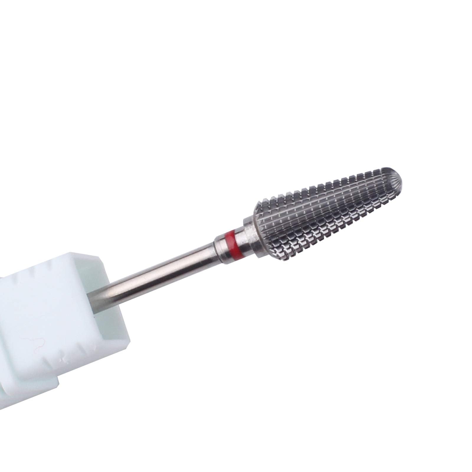 MZCMSL Tornado Carbide Nail Drill Bit – Fast Acrylic and Hard Gel Removal, 3/32 Shank, Medium