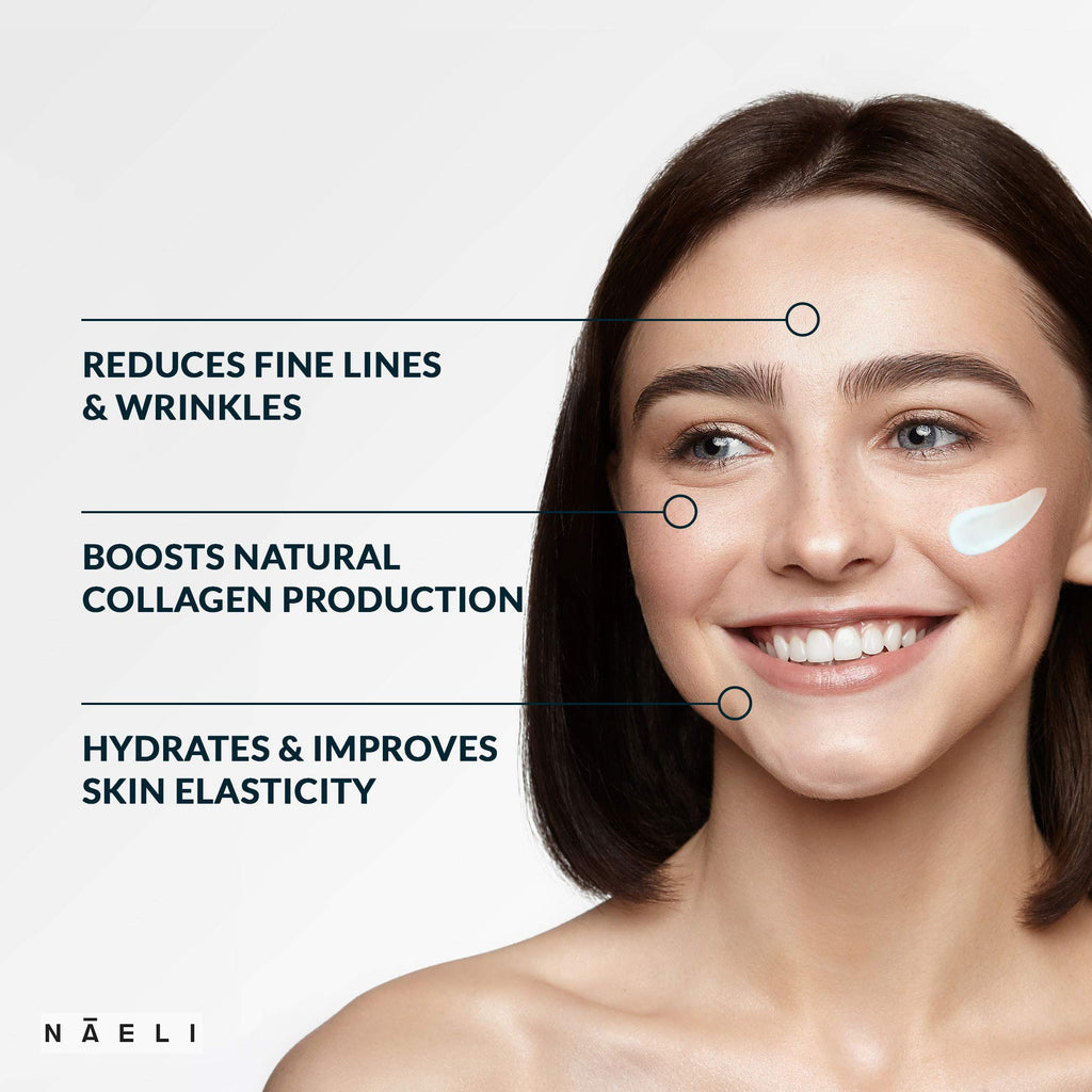 NAELI Retinoid Night Cream 4.25% Retinol with Collagen, Peptides & HA (3.4 oz)