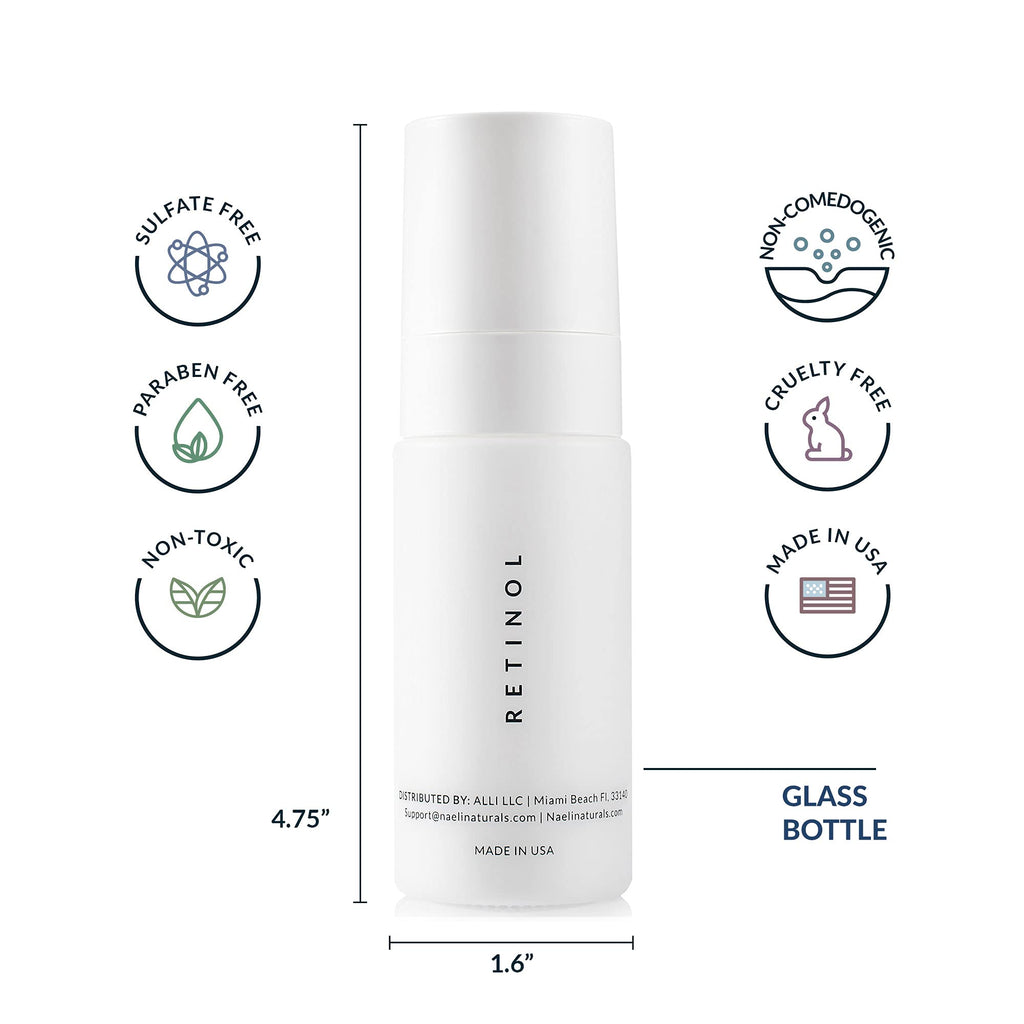NAELI Retinoid Cream 4.25% Retinol Night Moisturizer — Face & Neck