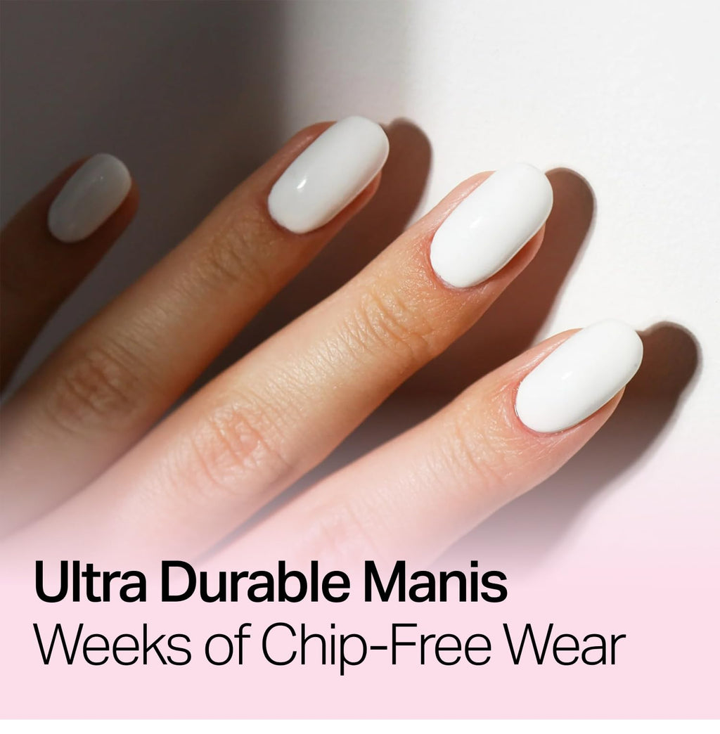 Nailboo Dip Powder Here’s A Tip: Cool White, No UV Light Needed, DIY Nails at Home 0.5 oz