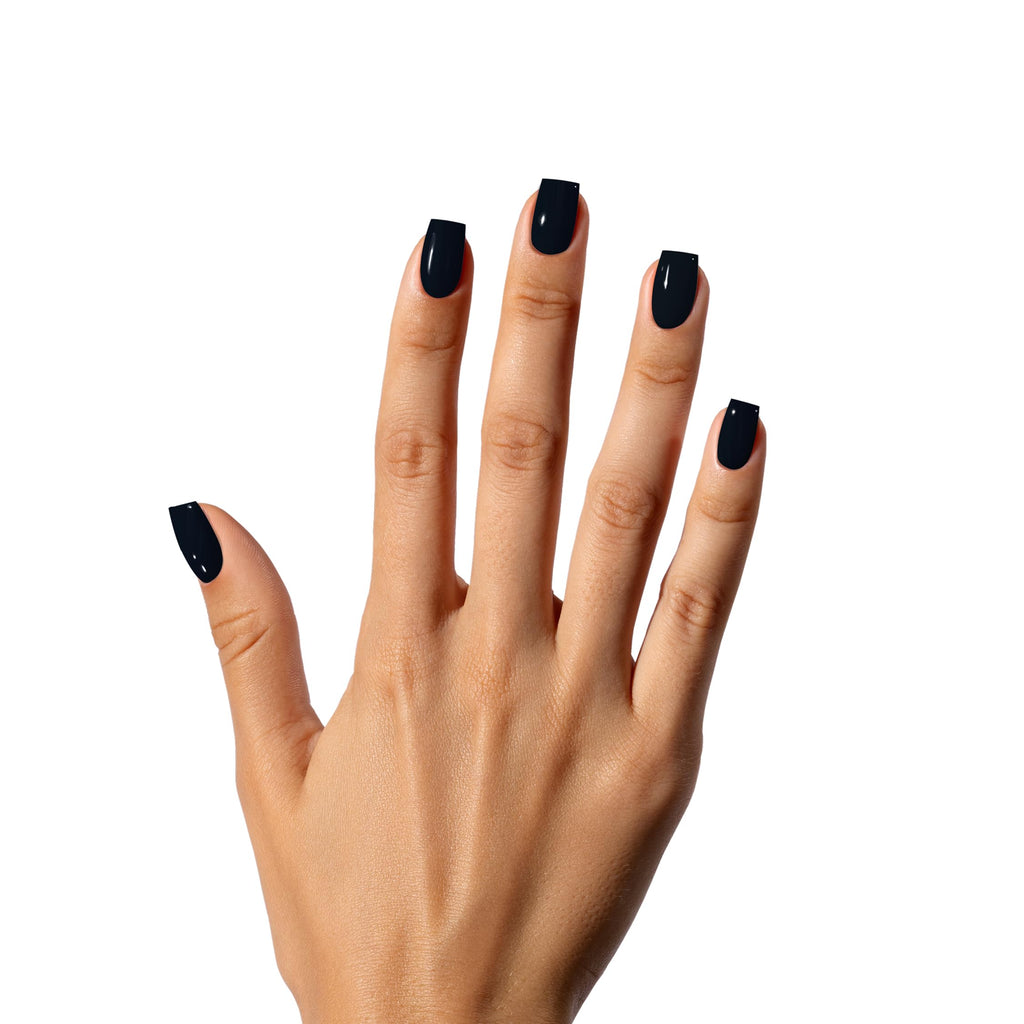 Nailboo Dark Dreams Dip Powder – Black Nail Dipping Powder | No UV Light Needed, DIY Nails at Home