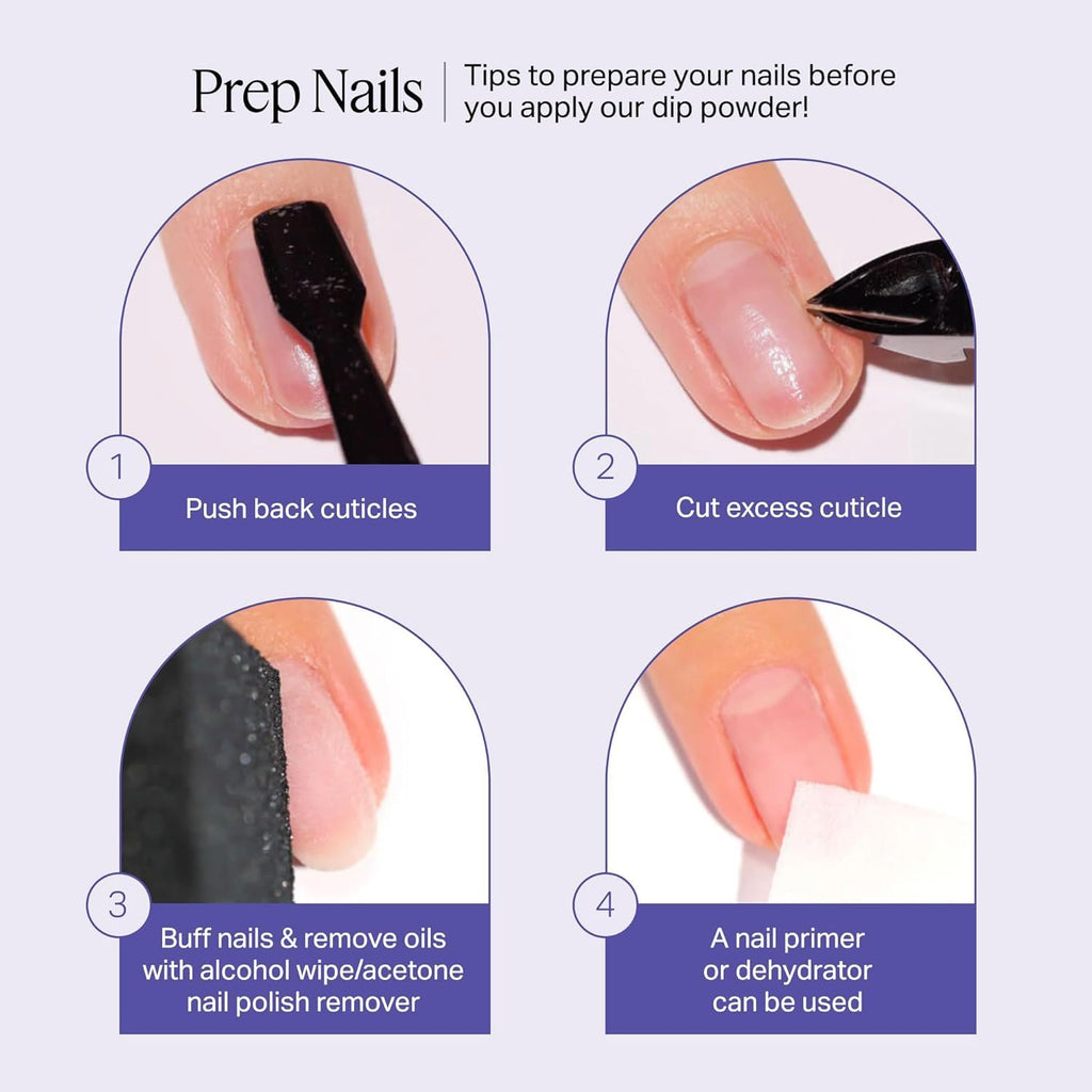 Nailboo Dip Powder Nail Kit – 3 Custom Shades, No UV Needed, Pro Tools & Acetone Remover