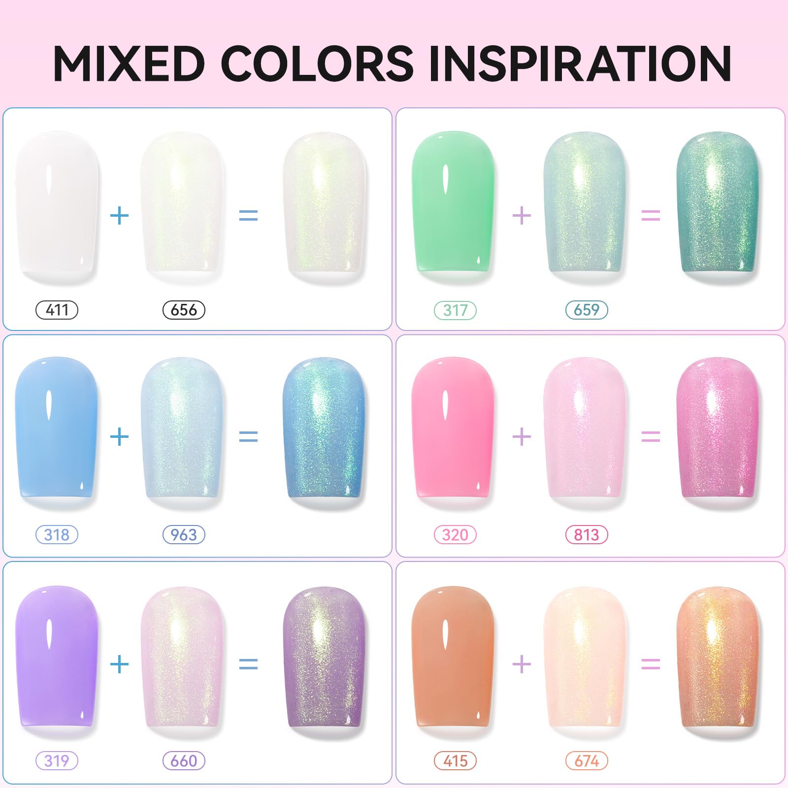 Nailshion Quick Air Dry Nail Polish – 16 Colors, Holographic & Classic Finishes with Base Coat, Remover Pads (Hema-free)