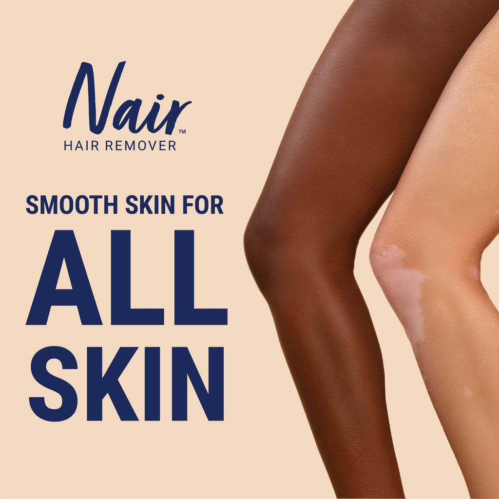 Nair Hair Remover Moisturizing Face Cream with Sweet Almond Oil – 2 oz (Pack of 5)