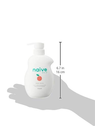 Naive Body Soap with Peach Leaf Extract – Jumbo 530mL