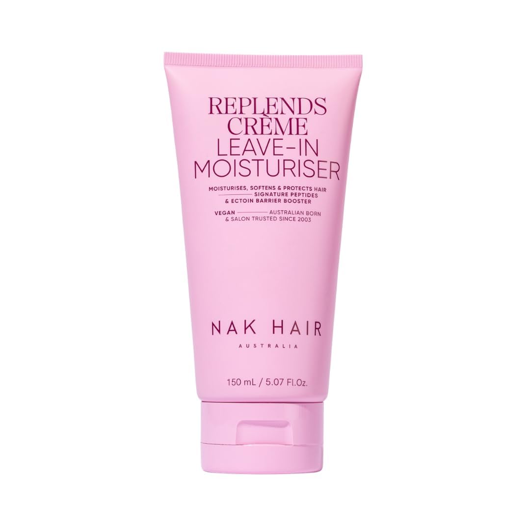 NAK Signature Replends Creme 150ml - Leave-In Hair Moisturizer for Hydration, Detangling & Protection | Vegan & Cruelty-Free