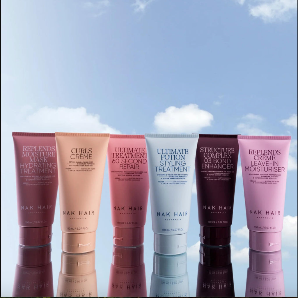 NAK Signature Replends Creme 150ml - Leave-In Hair Moisturizer for Hydration, Detangling & Protection | Vegan & Cruelty-Free