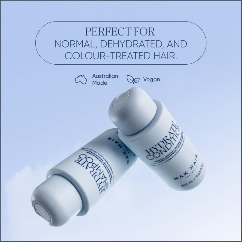 NAK Signature Hydrate Condition 350ml – Deep Moisture for Dry, Curly & Color-Treated Hair