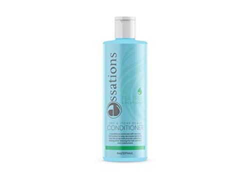 Naked by Essations Tea Tree Solutions Dry & Itchy Scalp Conditioner 8oz – Soothing Moisture & Shine