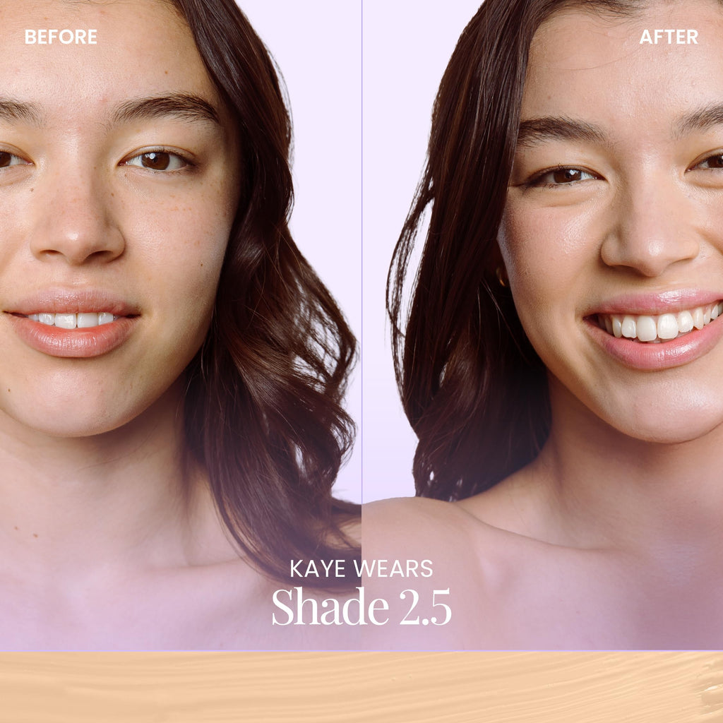 Naked Sundays BeautyScreen SPF 50 Peptide Foundation Tint – Light Neutral 2.5, 1.01 oz