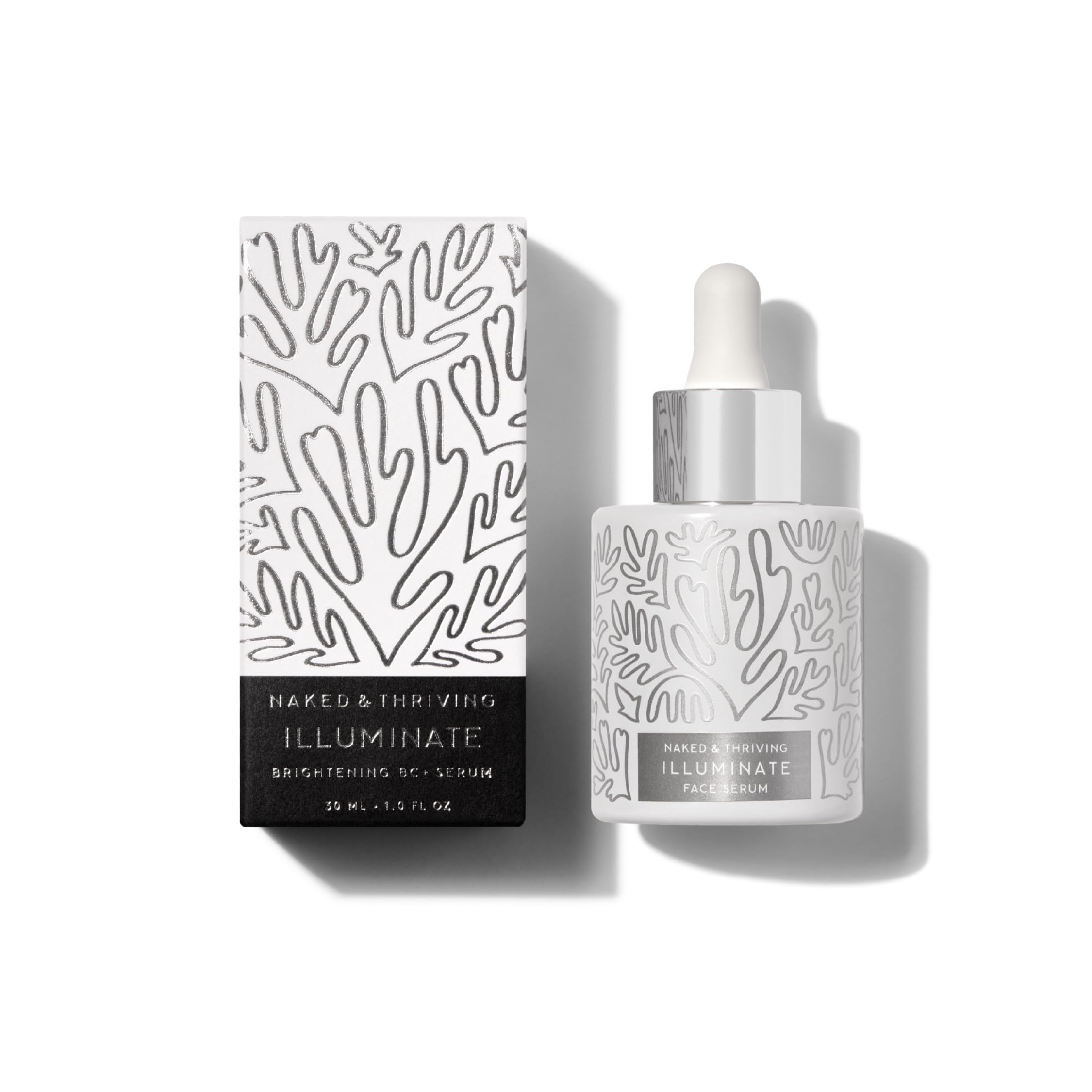 Naked & Thriving Illuminate BC+ Face Serum | Bakuchiol, Vitamin C & Hyaluronic Acid