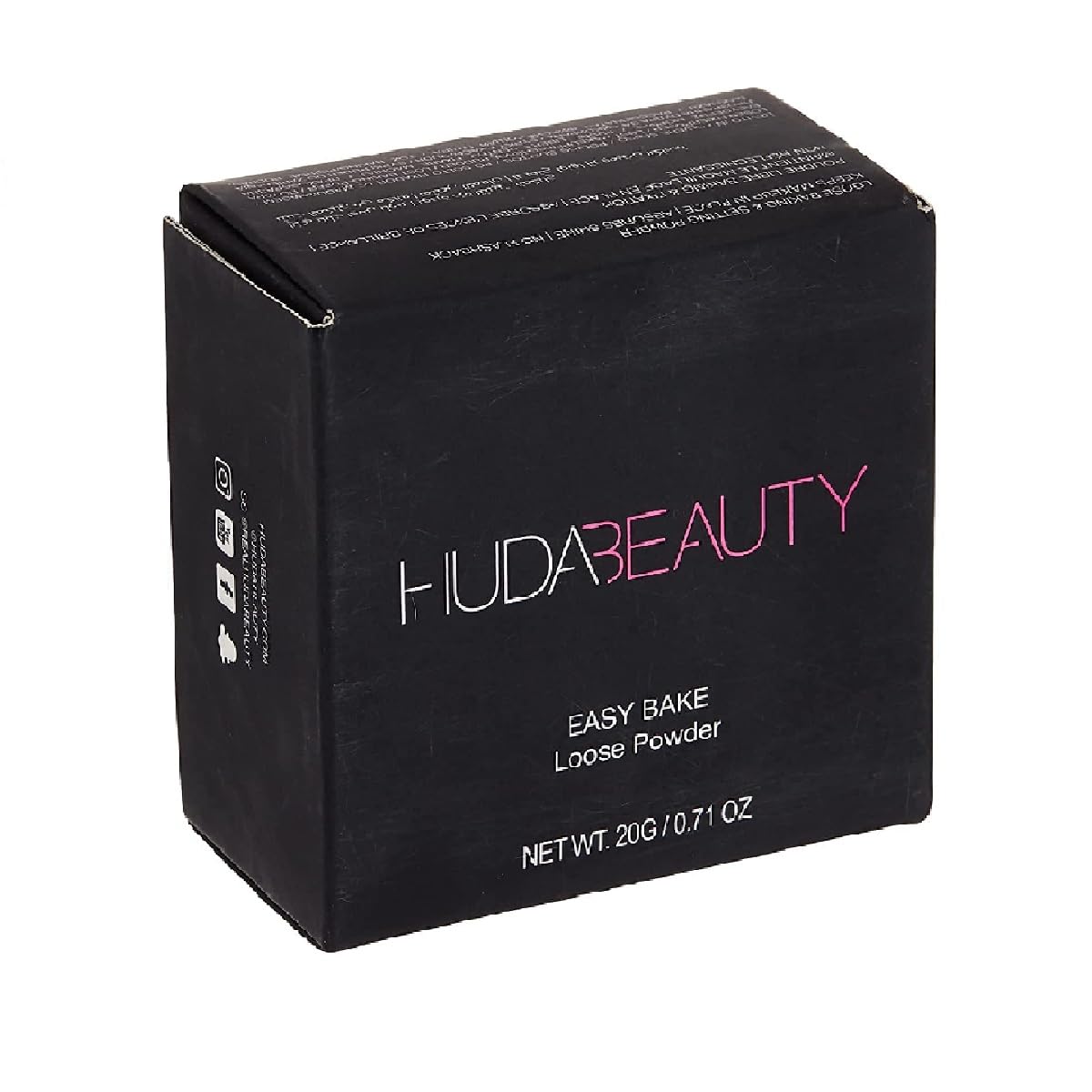 NAPH H.U.D.A Beauty Easy Bake Loose Setting Powder Cupcake + Bonus Acne Patch (0.71 oz / 20 g)