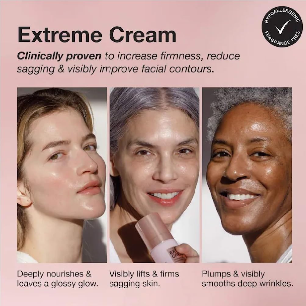 NAPH iNNBEAUTY PROJECT Extreme Cream – Anti-Aging, Firming & Refillable Moisturizer (+ Acne Patch Bonus)