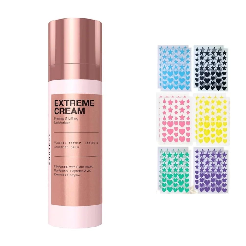 NAPH iNNBEAUTY PROJECT Extreme Cream – Anti-Aging, Firming & Refillable Moisturizer (+ Acne Patch Bonus)