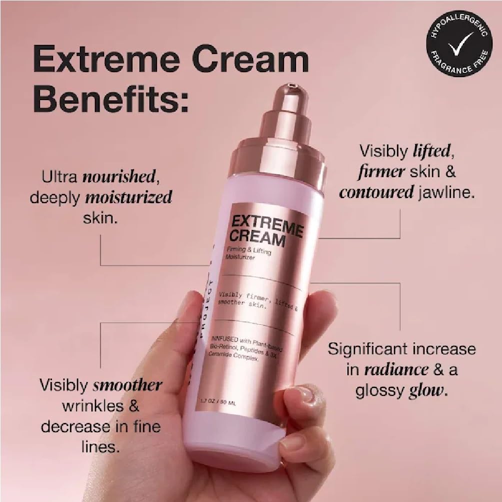 NAPH iNNBEAUTY PROJECT Extreme Cream – Anti-Aging, Firming & Refillable Moisturizer (+ Acne Patch Bonus)