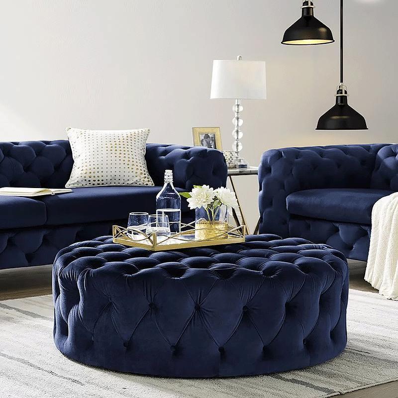 Napoleon Pouffe, Velvet