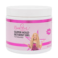 NappStar Super Hold Retwist Gel – Pink, 16oz | Strong Hold for Locs & Edges
