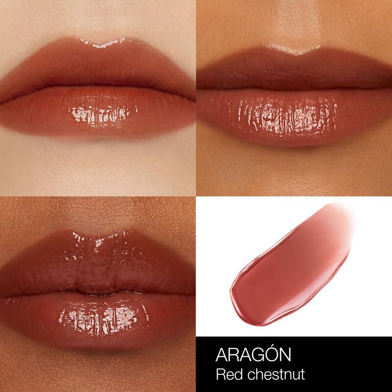 NARS Mini Afterglow Duo: Dolce Vita Liquid Blush + Aragon Lip Shine (2-Piece)