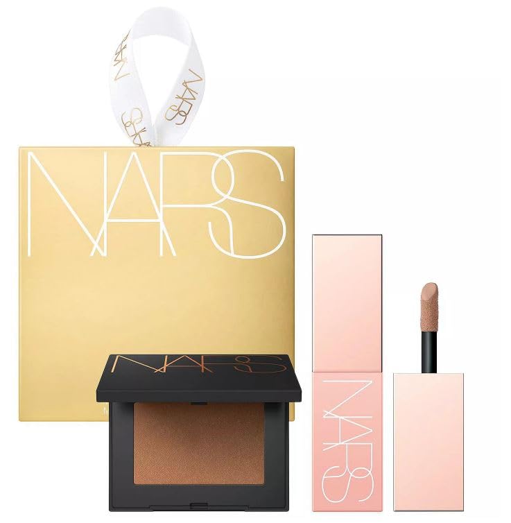NARS Gold Star Mini Laguna Cheek Duo – Mini Laguna Bronzer + Mini Afterglow Liquid Blush (Laguna)
