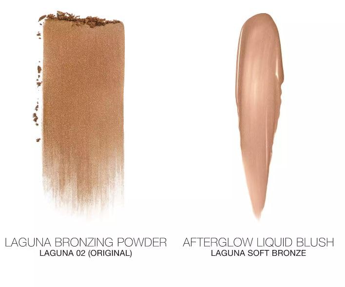 NARS Gold Star Mini Laguna Cheek Duo – Mini Laguna Bronzer + Mini Afterglow Liquid Blush (Laguna)