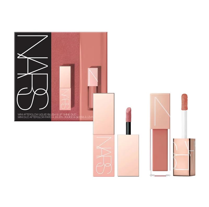 NARS Mini Afterglow Duo: Dolce Vita Liquid Blush + Chelsea Girls Lip Shine (2 Piece)
