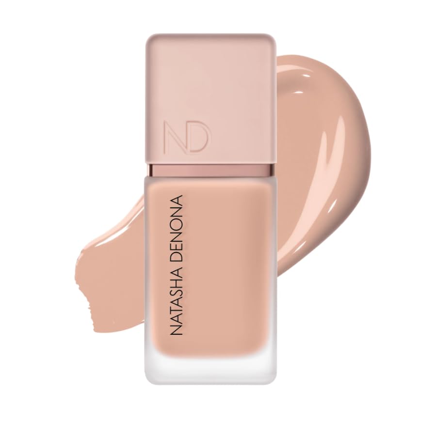 Natasha Denona HY-GLAM Foundation N6 (Light Medium Neutral) – Hydrating, Longwear Serum Foundation