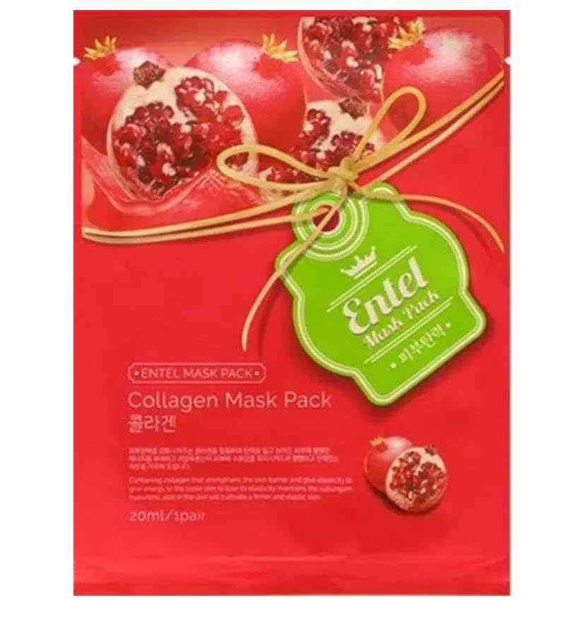 Natasha Denona Mini Rose Eyeshadow Palette + Bonus Korean Sheet Mask with Collagen – Rosy Glow Set