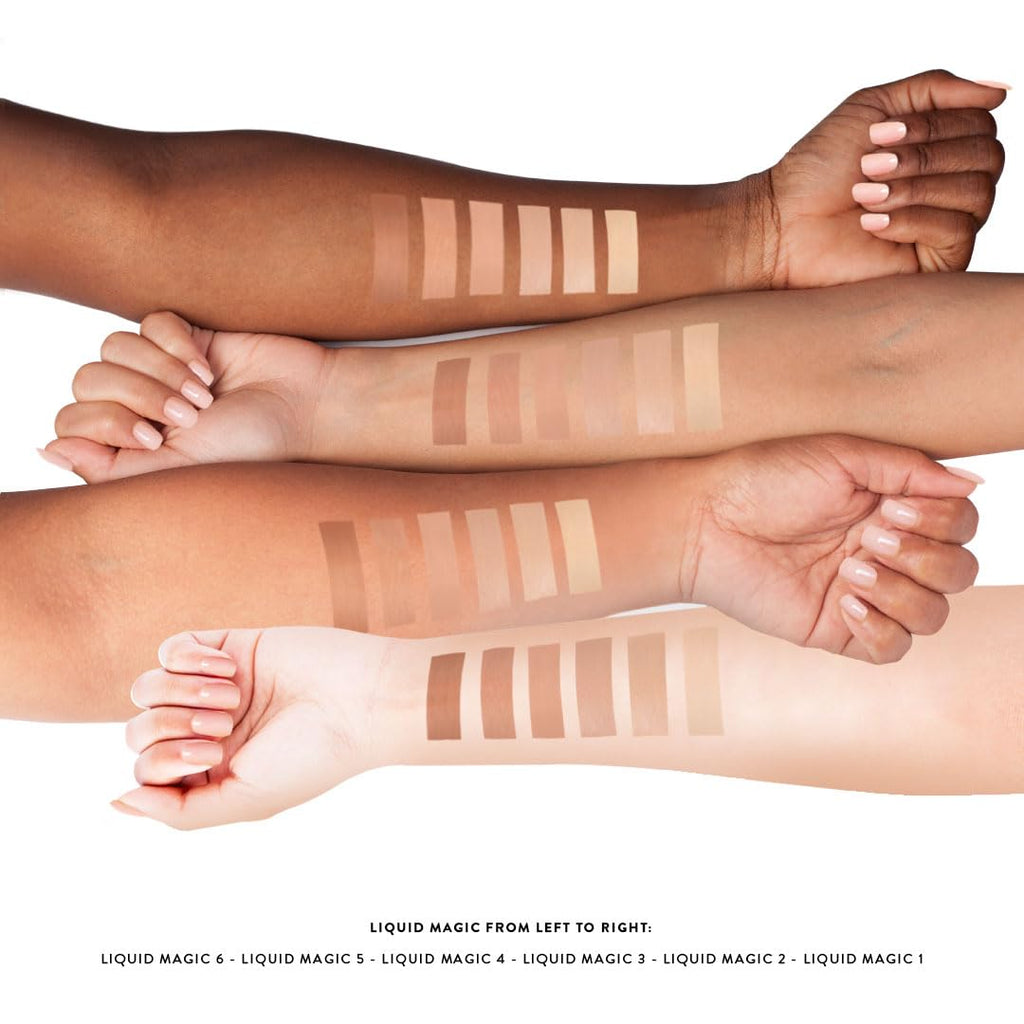NATASHA MOOR Liquid Magic Concealer – Ultimate Dark Circle Coverage, Water-Resistant, Vitamin E, Cruelty-Free