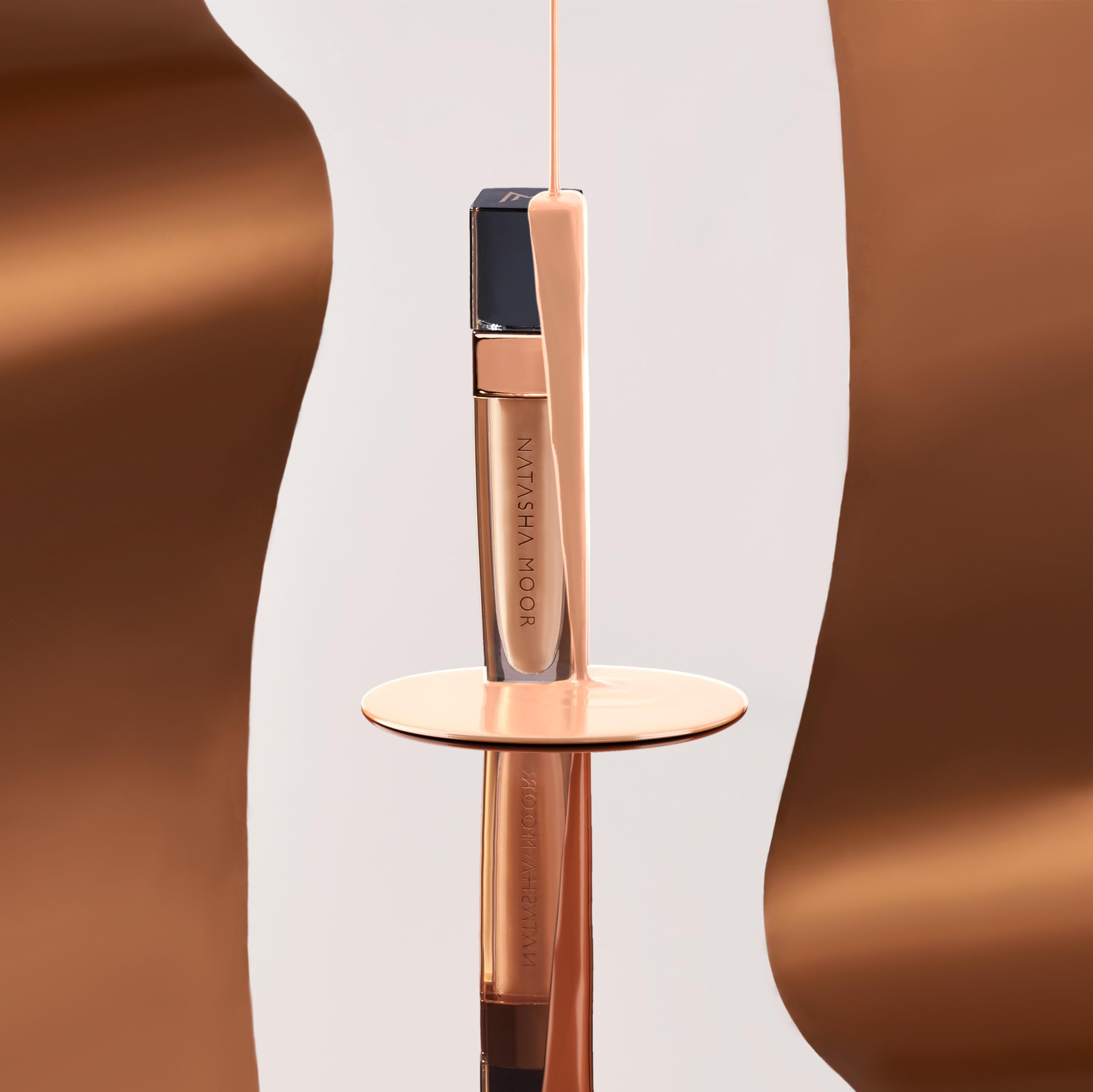 NATASHA MOOR Liquid Magic Concealer – Ultimate Dark Circle Coverage, Water-Resistant, Vitamin E, Cruelty-Free