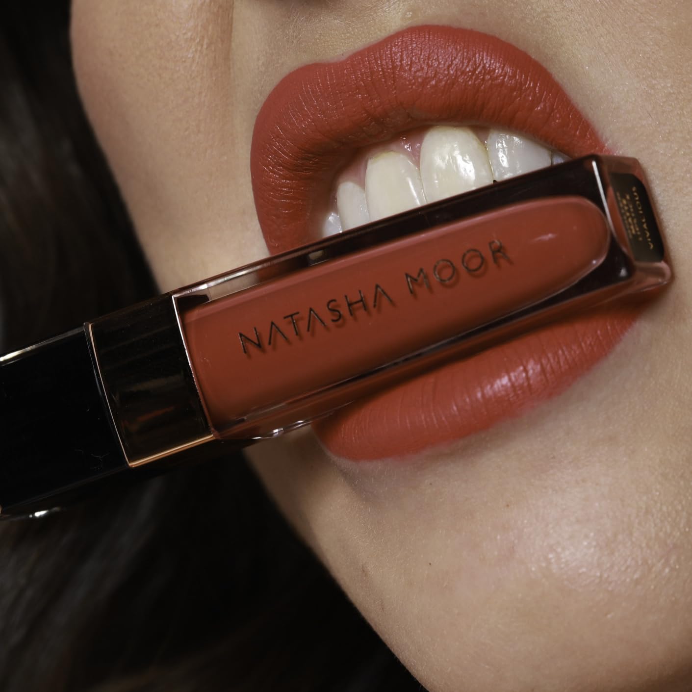 NATASHA MOOR Molten Matte Liquid Lipstick — 12-Hour Hydrating Matte, Waterproof & Kiss-Proof