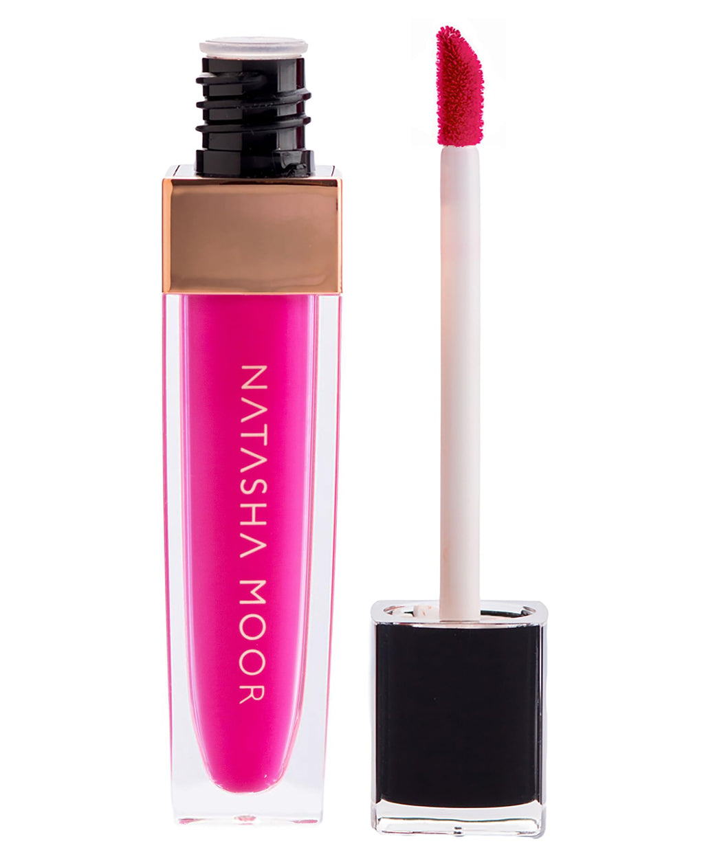 NATASHA MOOR Molten Matte Liquid Lipstick — 12-Hour Hydrating Matte, Waterproof & Kiss-Proof