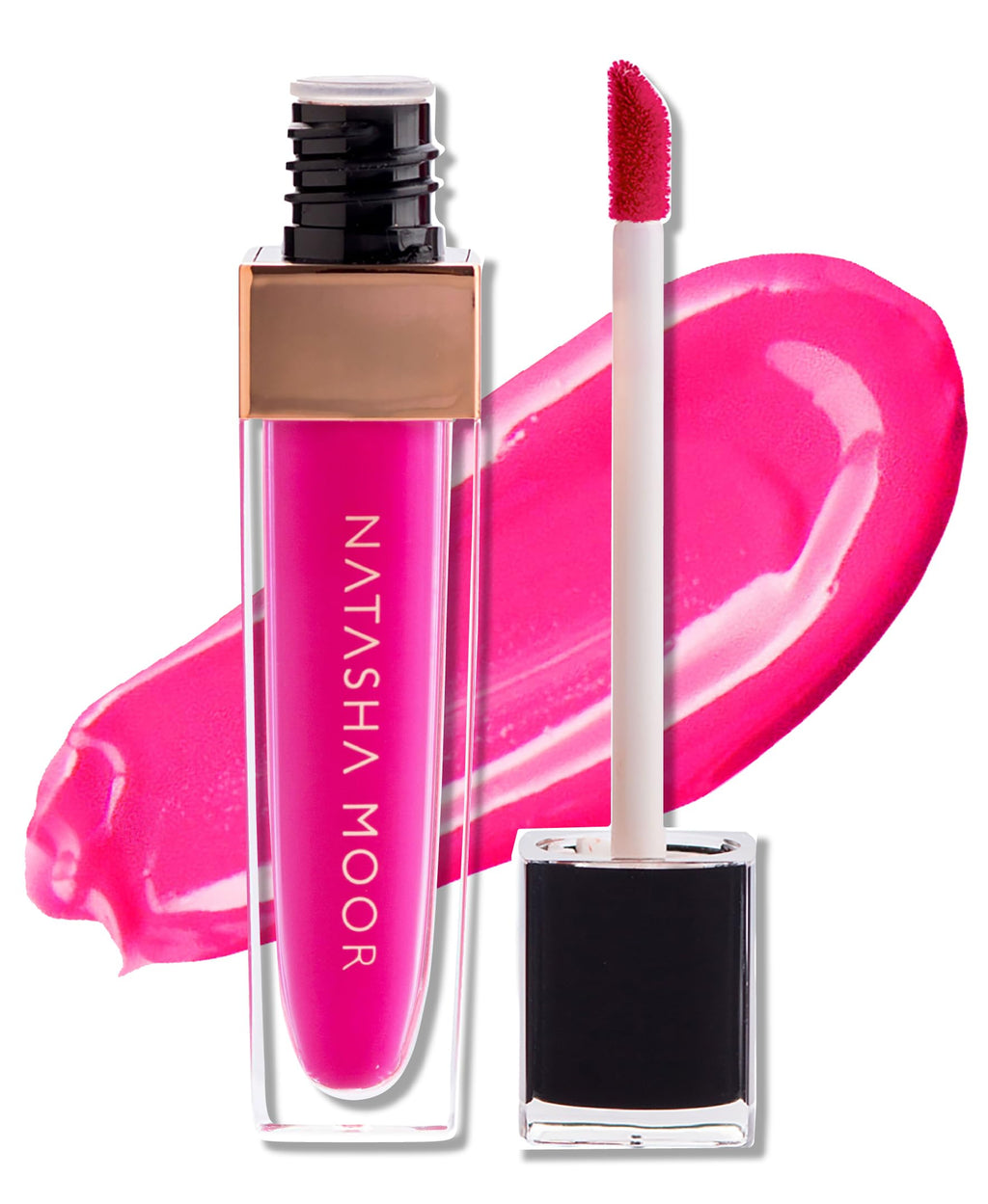 NATASHA MOOR Molten Matte Liquid Lipstick — 12-Hour Hydrating Matte, Waterproof & Kiss-Proof