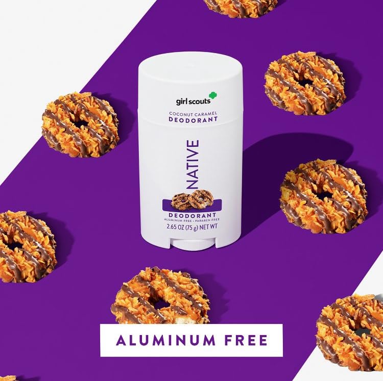 Native Limited Edition Girl Scout Coconut Caramel Cookie Deodorant – 2.65 oz