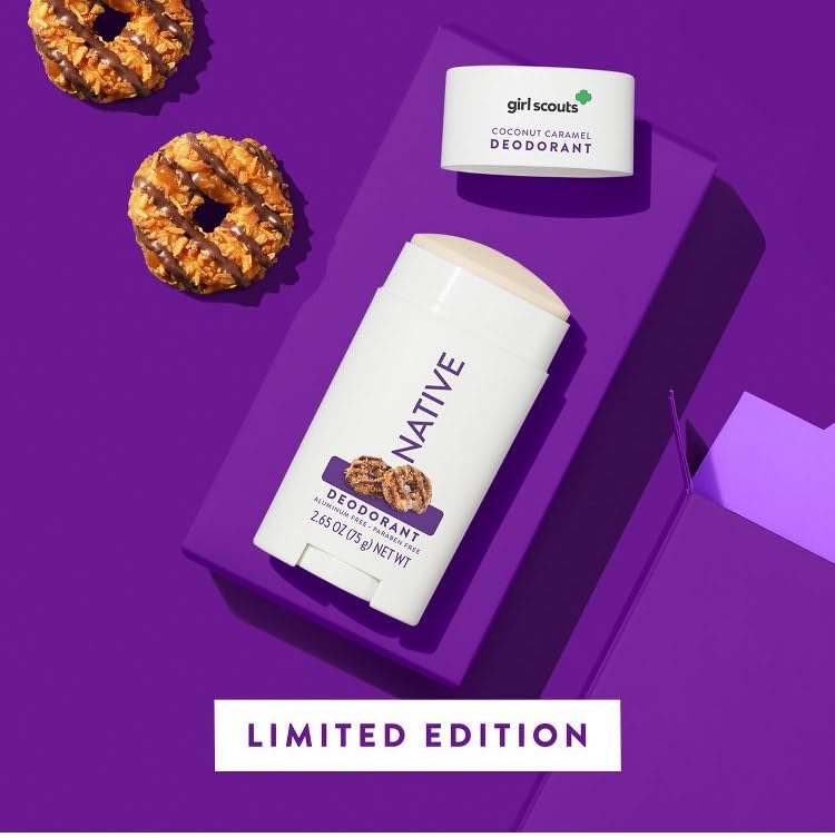 Native Limited Edition Girl Scout Coconut Caramel Cookie Deodorant – 2.65 oz