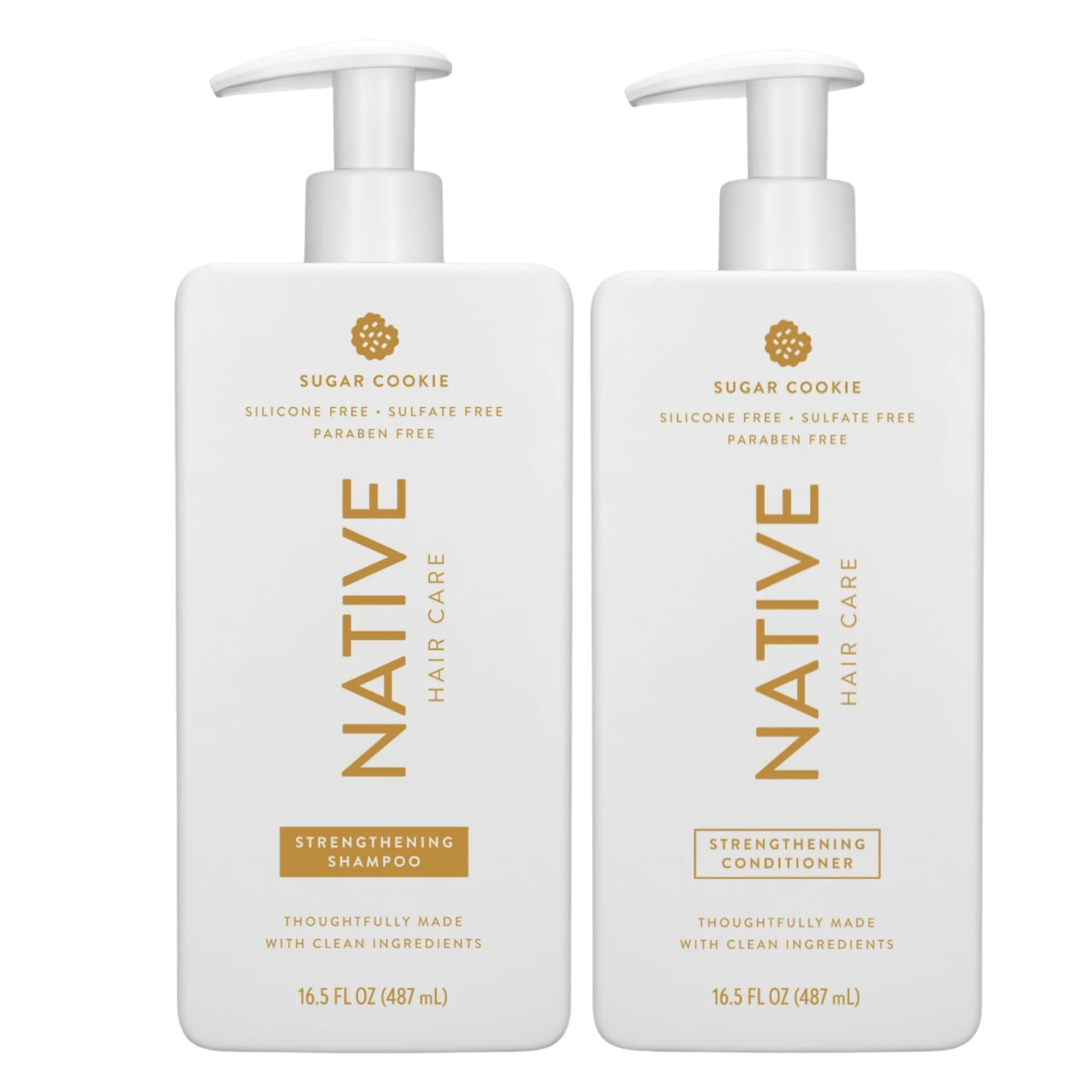 Native Limited Edition Sugar Cookie: Holiday Shampoo & Conditioner Collection