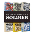 NATURAL AMERICAN SOLDIER Bar Soap – 6-Pack, 100% Natural for Men, Made in USA